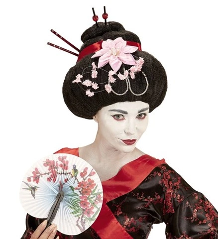 Perruque de geisha pour femme 2