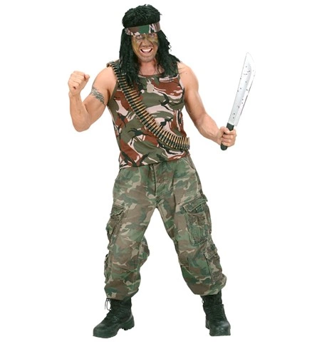 Débardeur camouflage de soldat pour homme 2