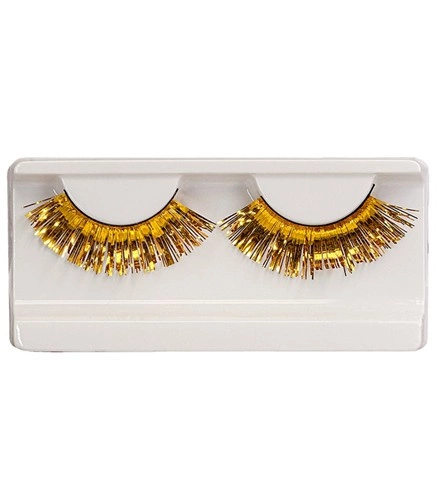 Faux cils or 2