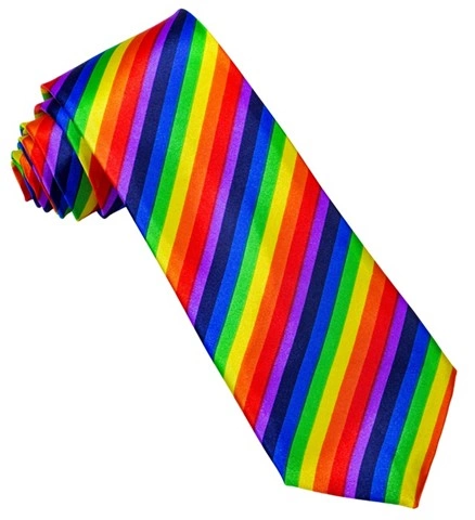 Cravate arc-en-ciel 2