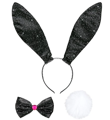 Set lapine à paillettes 2