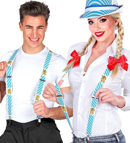 Bretelles bavaroises Oktoberfest 2