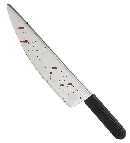 Couteau ensanglanté factice 2