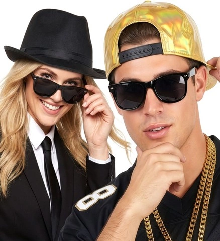 Lunettes noires classiques 2