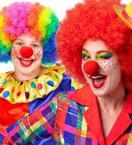Nez de clown en mousse rouge 2