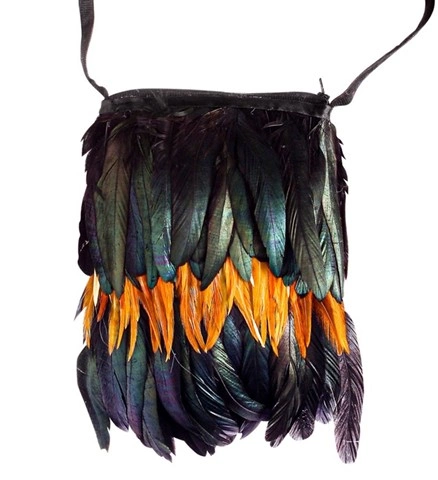 Sac indien à plume 2