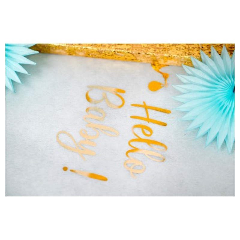 Chemin de table "Hello Baby ! "