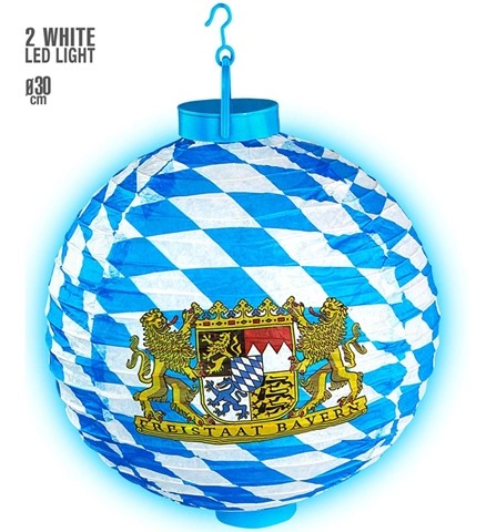 Lanterne Oktoberfest lumineuse 30 cm 2