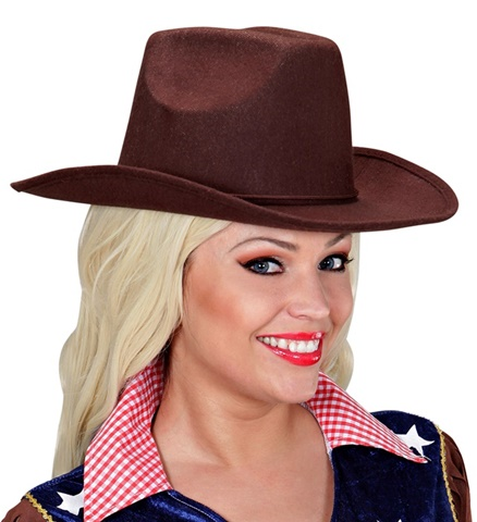 Chapeau de cowboy brun 6