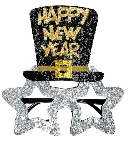 Lunettes Happy New Year 2