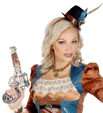Pistolet steampunk en mousse 2