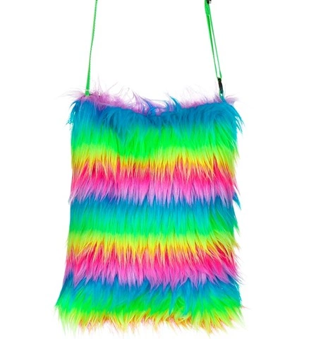 Sac en peluche arc-en-ciel 2