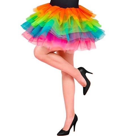 Tutu arc-en-ciel 45 cm 2