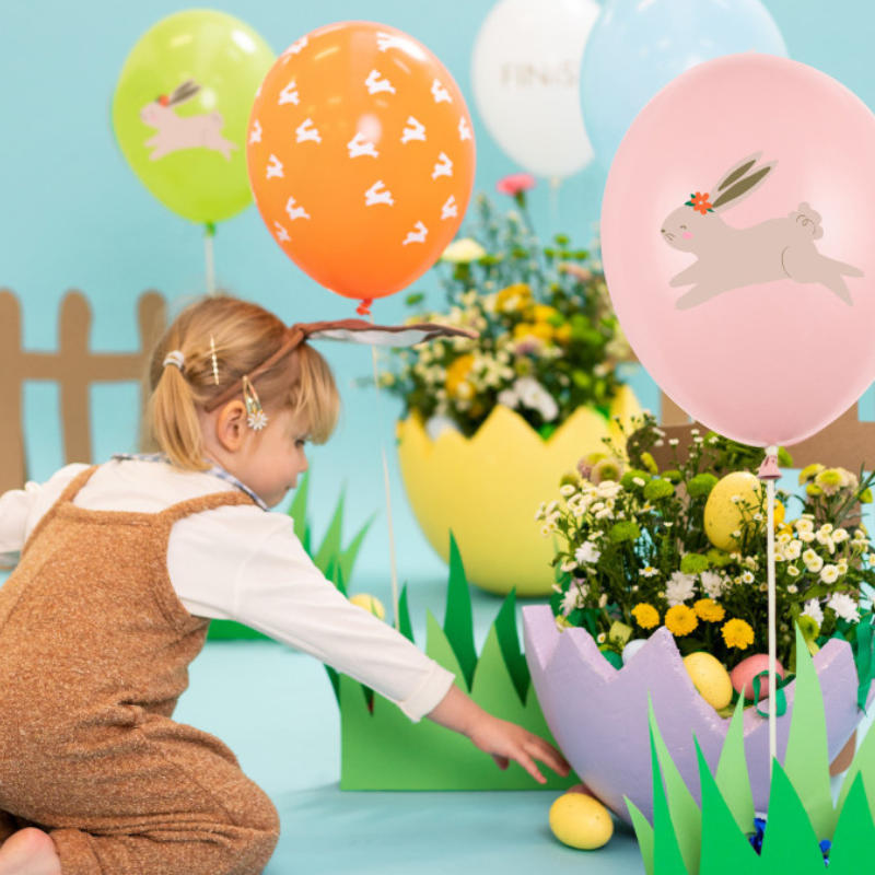 Ballons latex Pâques 30 cm