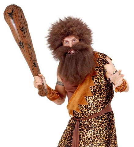 Gourdin gonflable homme des cavernes 90 cm 2