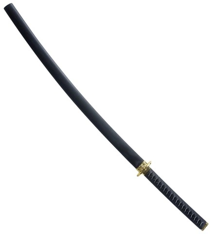 Katana effet métal avec fourreau 107 cm 2