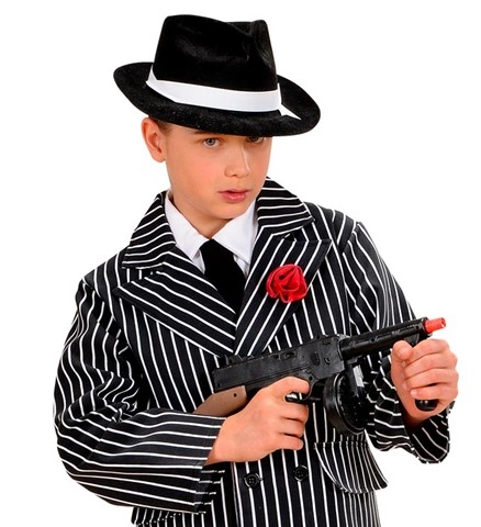 Mitraillette de gangster sonore 50 cm 2