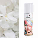 Laque colorée en spray blanc pour cheveux