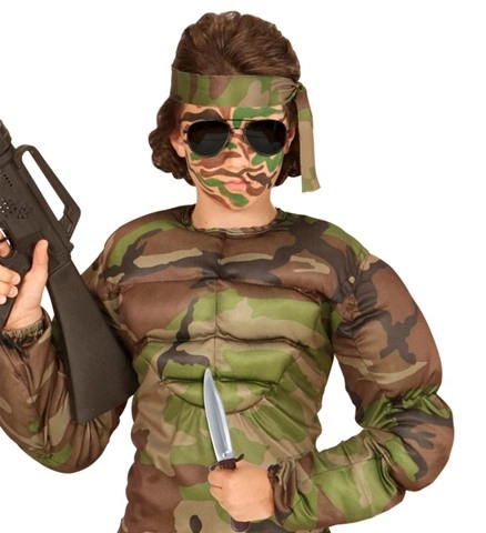 Couteau avec étui camouflage 3