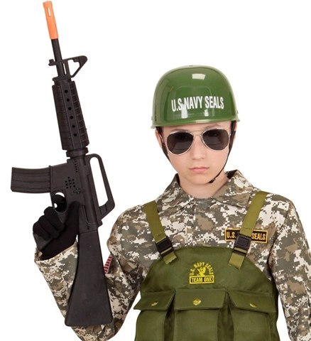 Fusil d'assaut factice 64 cm 2