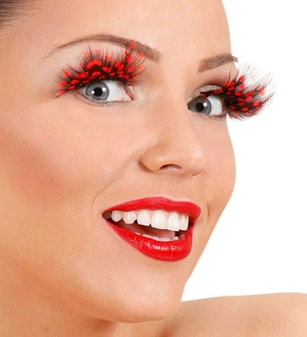 Faux cils en verre avec colle 2