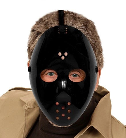 Masque de hockey noir 2