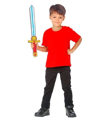 Épée de chevalier en mousse EVA 52 cm 2