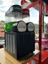 Machine à granita 2 bac de 10 L 