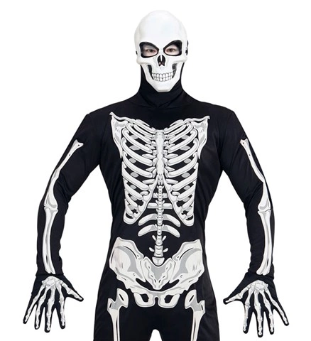 Masque crâne blanc 3