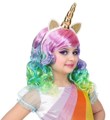 Perruque licorne pour enfant 2