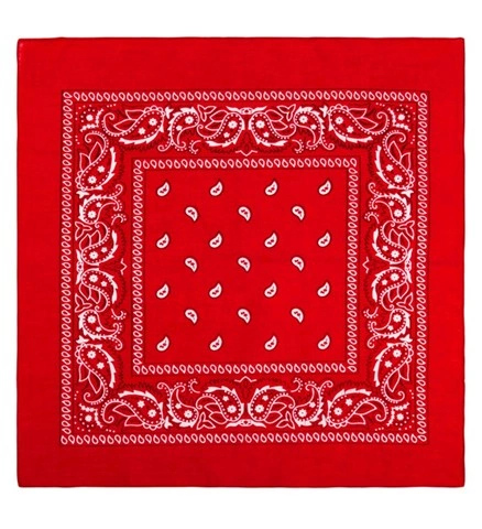 Bandana rouge 2