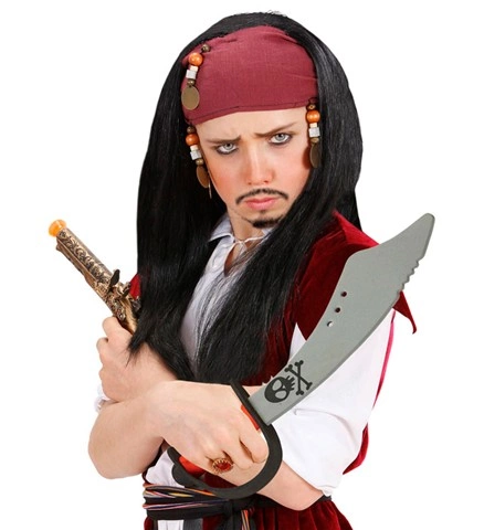 Épée de pirate en mousse 42 cm 2