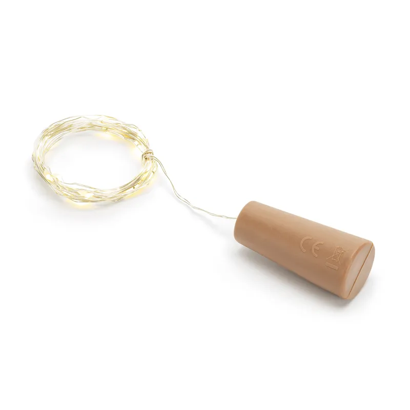 Bouchon de bouteille avec lumière LED 197 cm