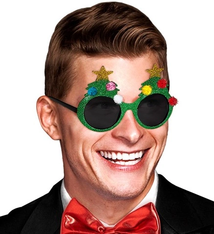 Lunettes sapin de Noël 2