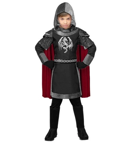 Déguisement de chevalier noir pour garçon 2