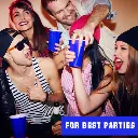 20 Gobelets Bleus 53cl