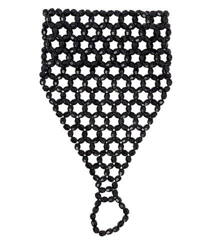 Gants à perles noires 2