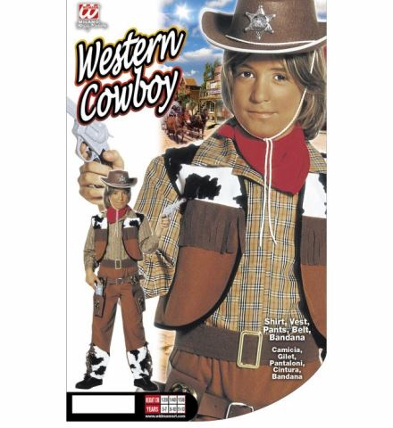Déguisement de cowboy pour garçon 140 cm 2