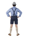 Déguisement homme Lederhausen Gustav bleu