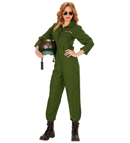 Déguisement de pilote de chasse pour femme 2