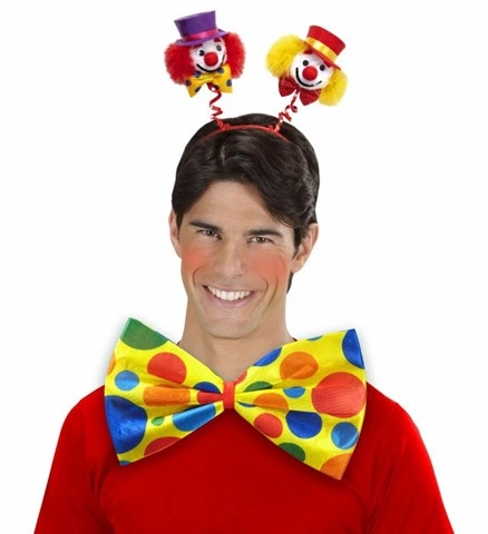 Serre-tête avec têtes de clown 2
