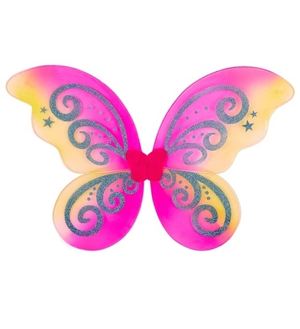 Ailes de papillon fantaisie à paillettes 51 x 39 cm 2
