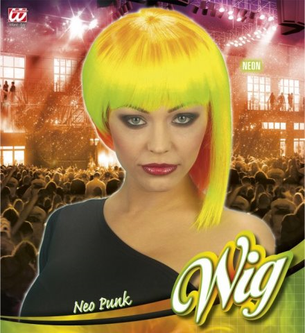 Perruque néon Neo Punk 2