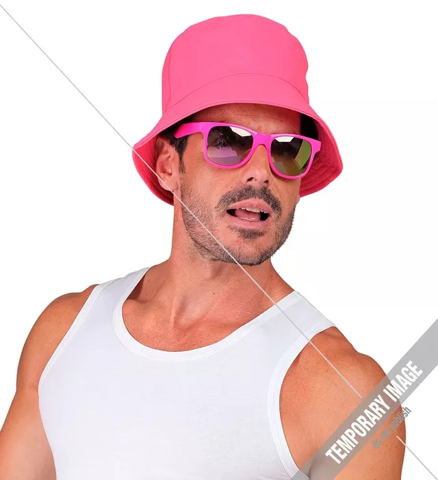 Chapeau bob rose fluo 5