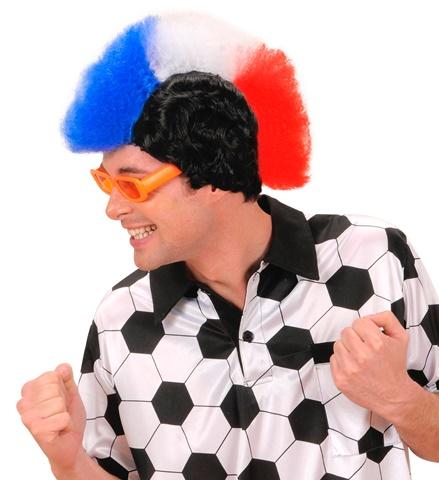 Perruque supporter France 2