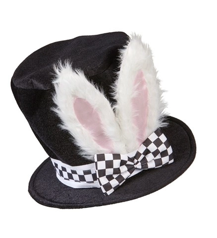Chapeau haut de forme avec oreilles de lapin 2