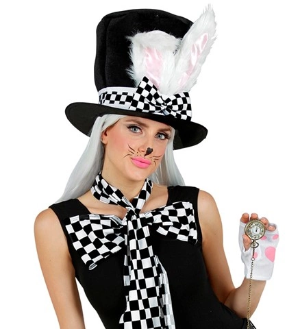 Chapeau haut de forme avec oreilles de lapin 4