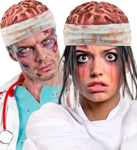 Chapeau cerveau ensanglanté 2