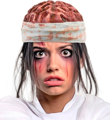 Chapeau cerveau ensanglanté 4