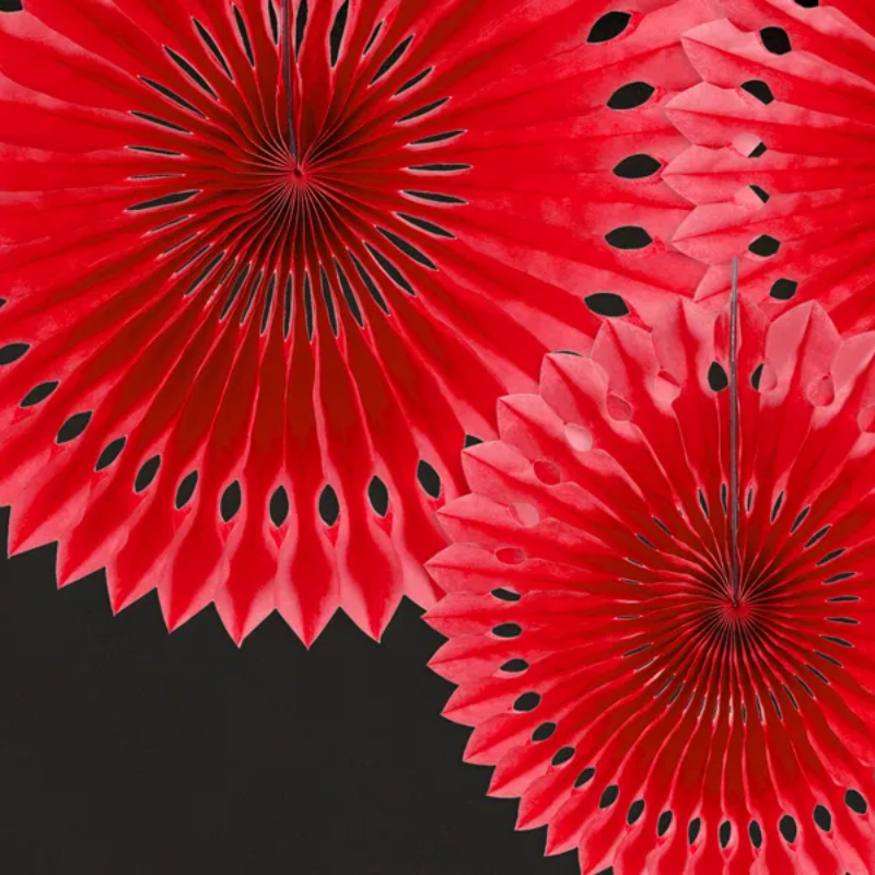 3 Rosaces en papier 